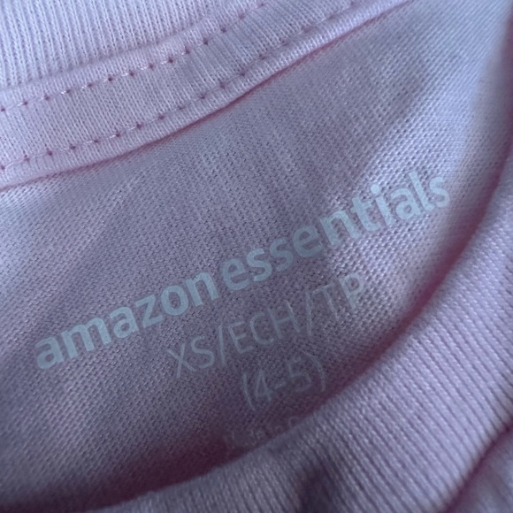 NWT Amazon Essentials Girls Short Sleeve T-Shirt 3 Pack Size XS - Picture 5 of 6